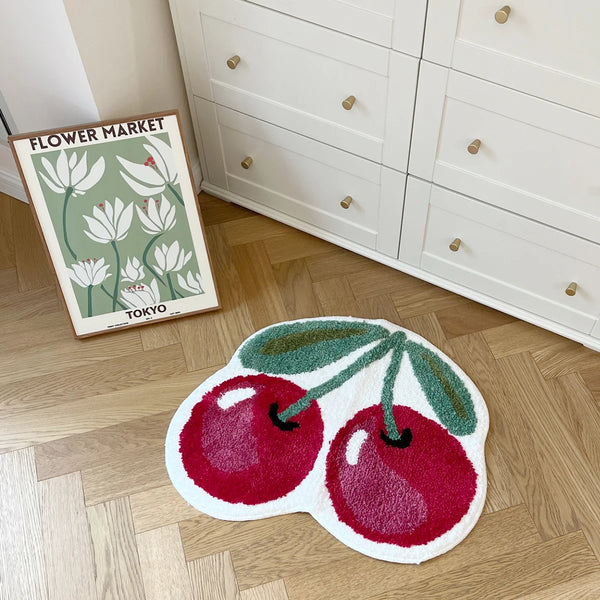 Cozy Pink Tufted Rug