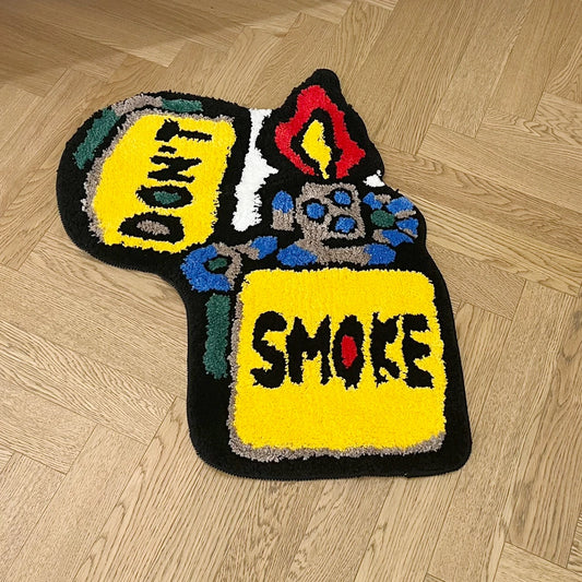 'Don't Smoke' Rug