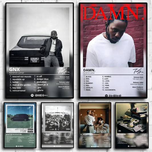 Kendrick Lamar Album Poster