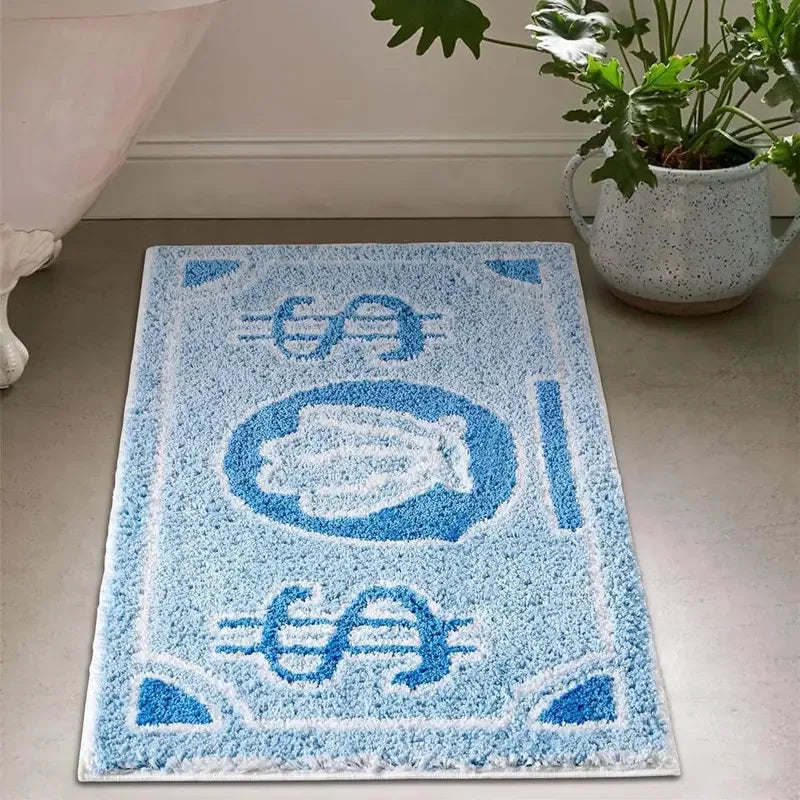 Coloured Money Rug